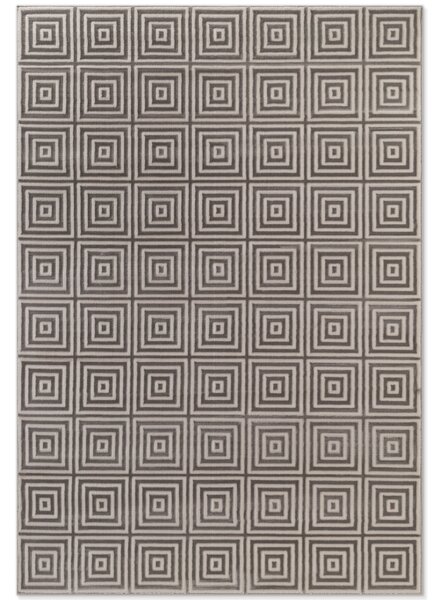 ELLE Decoration, Kusový koberec Perles 106185 White Grey z kolekcie Elle, 120x170, šedá, obývacia izba