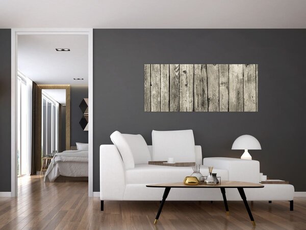 Obraz - Drevo (120x50 cm)