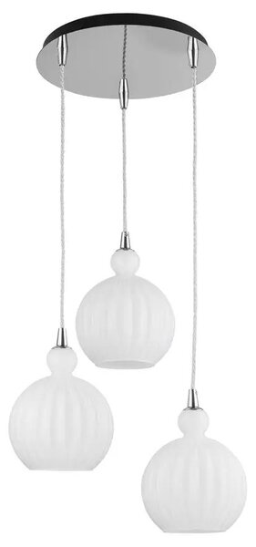 Retro luster Odell 37 biele – Biela