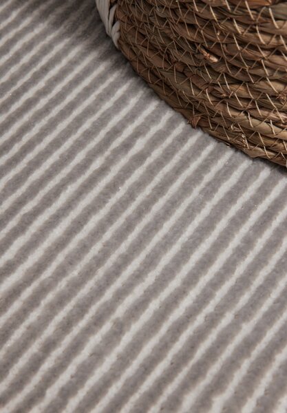 ELLE Decoration , Behúň Perles 106186 Cream Grey z kolekcie Elle, 80x240, šedá, obývacia izba