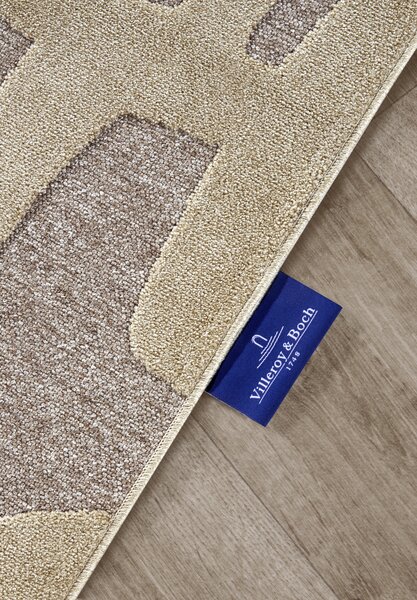 Villeroy & Boch , Kusový koberec 106142 Grey, Beige, 160x230, béžová, obývacia izba