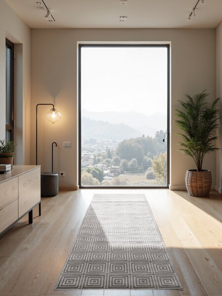 ELLE Decoration , Behúň Perles 106185 White Grey z kolekcie Elle, 80x240, šedá, obývacia izba