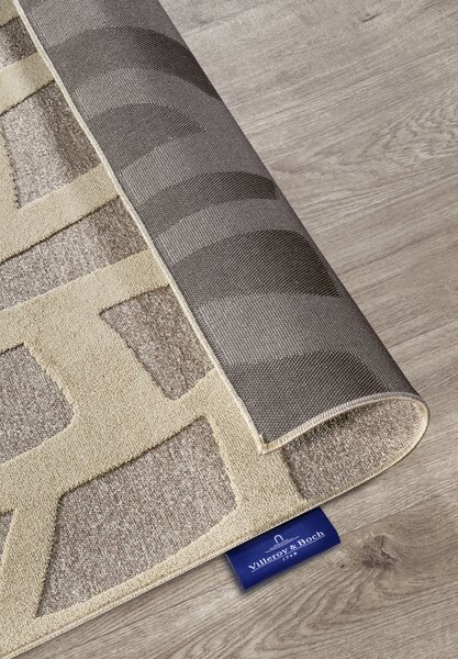 Villeroy & Boch , Kusový koberec 106142 Grey, Beige, 160x230, béžová, obývacia izba