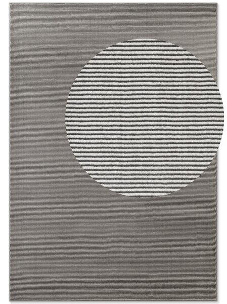 ELLE Decoration , Kusový koberec Perles 106187 Cream Anthracite z kolekcie Elle, 120x170, šedá, obývacia izba