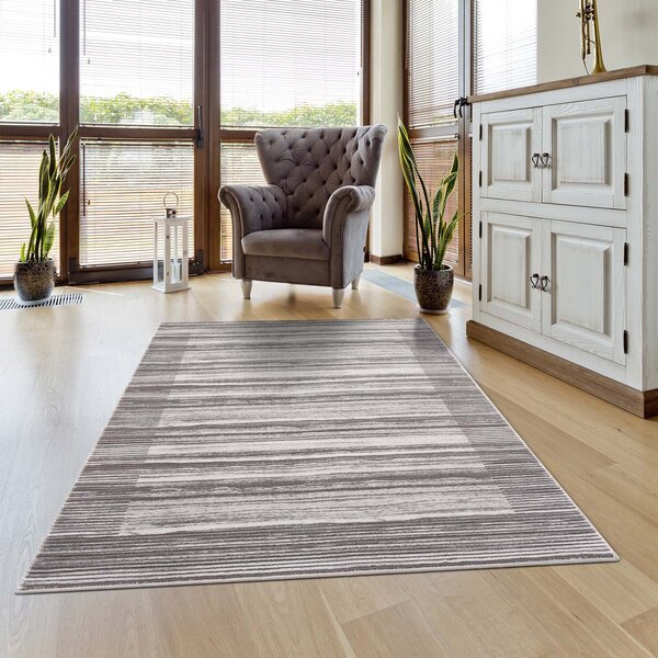 Dekorstudio Moderný koberec NOA - vzor 9301 sivý Rozmer koberca: 120x170cm