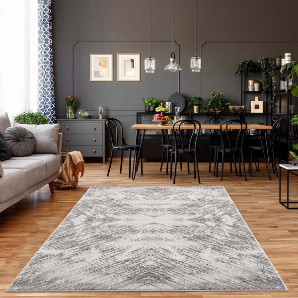 Dekorstudio Moderný koberec NOA - vzor 9295 sivý Rozmer koberca: 200x290cm
