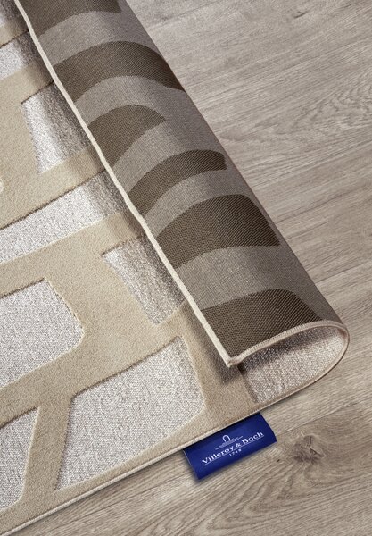 Villeroy & Boch , Kusový koberec 106144 Cream, 160x230, béžová, obývacia izba