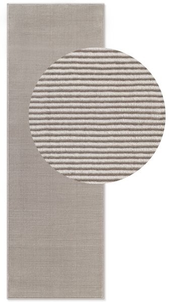 ELLE Decoration , Behúň Perles 106186 Cream Grey z kolekcie Elle, 80x240, šedá, obývacia izba