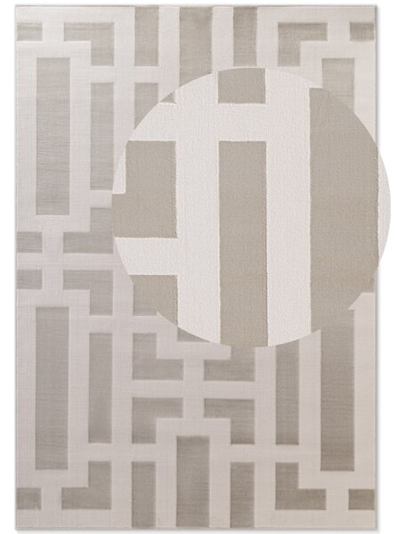 ELLE Decoration , Kusový koberec Perles 106188 Cream z kolekcie Elle, 120x170, béžová, obývacia izba