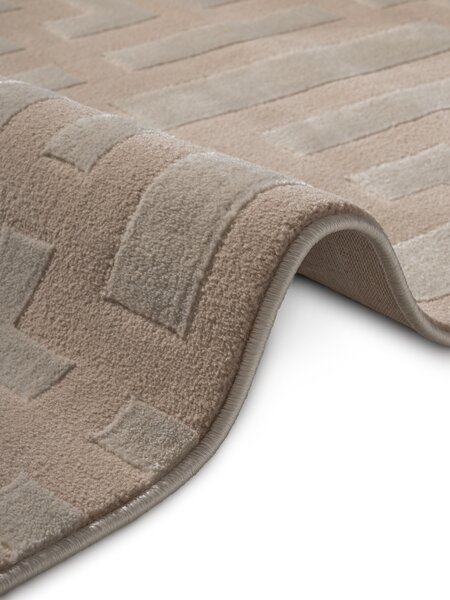 ELLE Decoration , Behúň Perles 106189 Beige Cream z kolekcie Elle, 80x240, béžová, obývacia izba