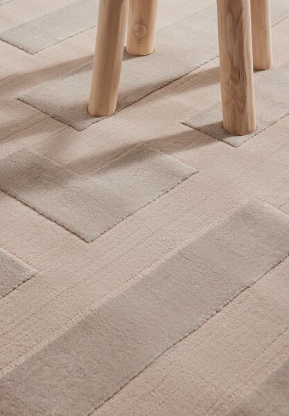 ELLE Decoration , Behúň Perles 106189 Beige Cream z kolekcie Elle, 80x240, béžová, obývacia izba