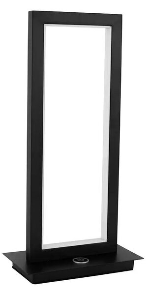 LED stolová lampa Cornice – Čierna