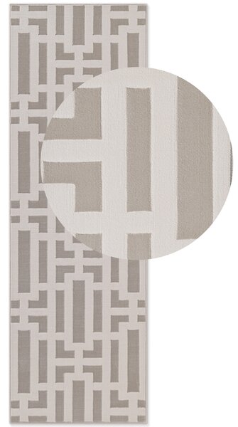 ELLE Decoration , Behúň Perles 106188 Cream z kolekcie Elle, 80x240, béžová, obývacia izba