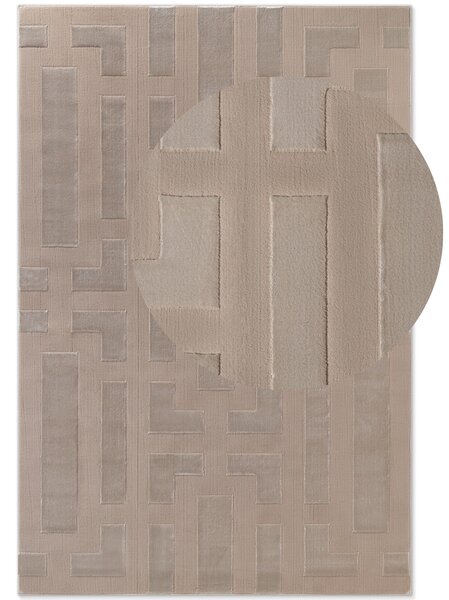 ELLE Decoration , Kusový koberec Perles 106189 Beige Cream z kolekcie Elle, 120x170, béžová, obývacia izba
