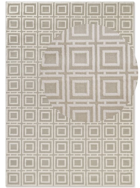 ELLE Decoration , Kusový koberec Perles 106191 Cream z kolekcie Elle, 120x170, béžová, obývacia izba