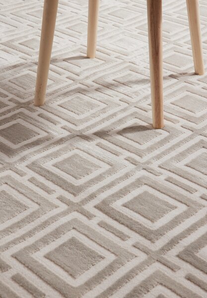 ELLE Decoration , Behúň Perles 106191 Cream z kolekcie Elle, 80x240, béžová, obývacia izba