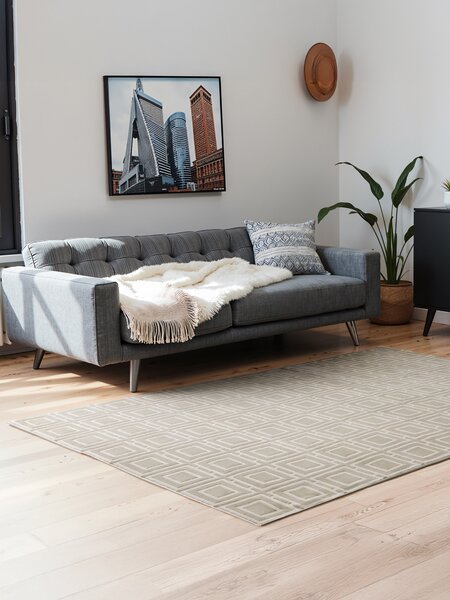 ELLE Decoration , Kusový koberec Perles 106191 Cream z kolekcie Elle, 120x170, béžová, obývacia izba