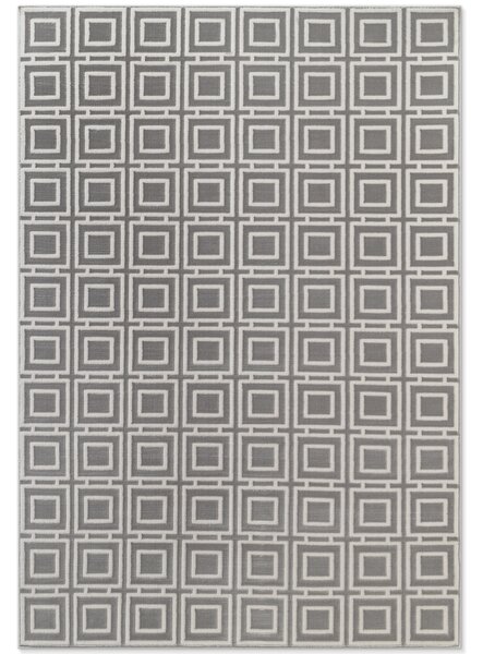 ELLE Decoration, Kusový koberec Perles 106190 Cream Grey z kolekcie Elle, 120x170, šedá, obývacia izba