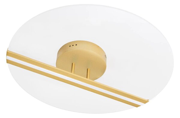 LED stropné svietidlo Siderno 53 zlaté – Zlatá