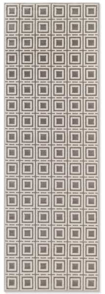 ELLE Decoration, Behúň Perles 106190 Cream Grey z kolekcie Elle, 80x240, šedá, obývacia izba