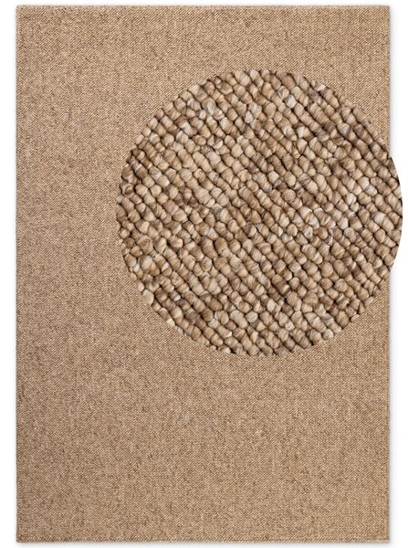 ELLE Decoration, Kusový koberec Wolly Ultra 106227 Caramel z kolekcie Elle, 200x290, hnedá, obývacia izba
