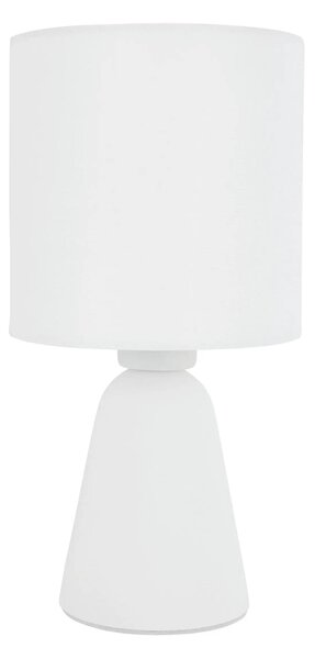 Dizajnová stolová lampa Zero 12 biele – Biela