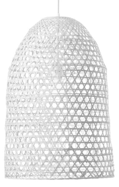 Drevený luster Aurora 40.5 biele – Biela