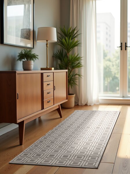 ELLE Decoration , Behúň Perles 106191 Cream z kolekcie Elle, 80x240, béžová, obývacia izba