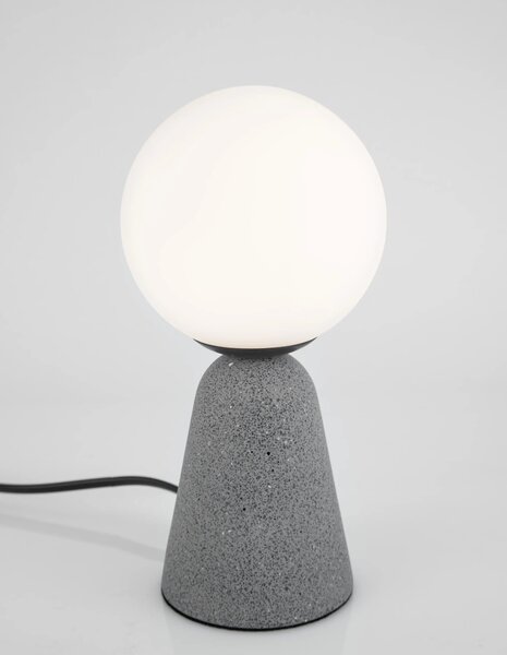 Dizajnová stolová lampa Zero 10 Svetlá sivé – Sivá