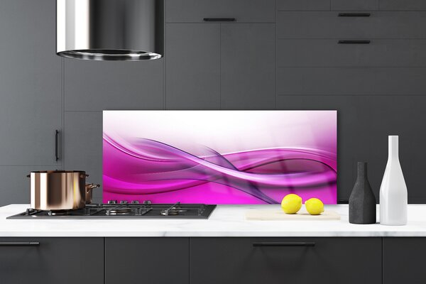 Sklenený obklad Do kuchyne Abstrakcia umenie 125x50 cm