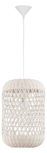 Rustikálny luster Aurora 24.5 biele – Biela