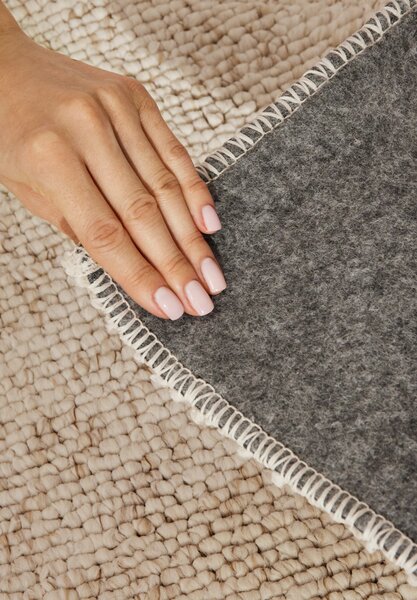 ELLE Decoration , DOPREDAJ: 80x240 cm Běhoun Wolly Ultra 106228 Cream z kolekce Elle, 80x240, biela, obývacia izba