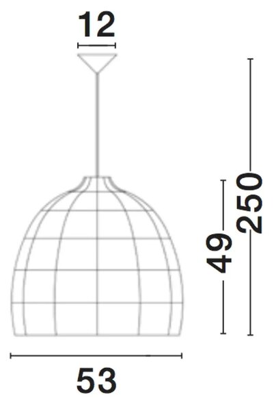 Rustikálny luster Destin 53 čierne – Čierna