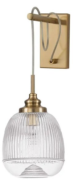 Dizajnové nástenné svietidlo Mond – Zlatá