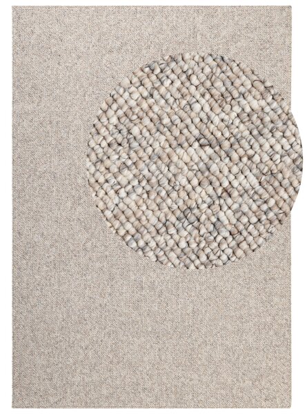 ELLE Decoration, Kusový koberec Wolly Ultra 106230 Dark Cream z kolekcie Elle, 120x170, béžová, obývacia izba