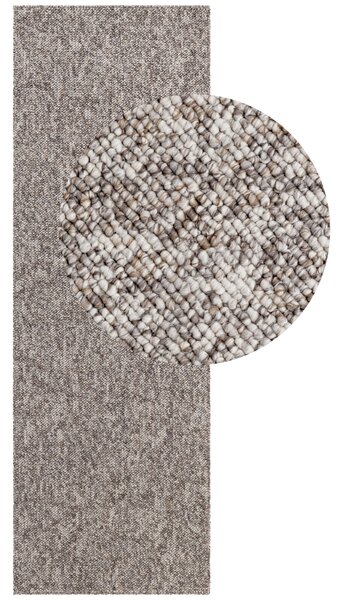 ELLE Decoration, Behúň Wolly Ultra 106229 Taupe z kolekcie Elle, 80x240, hnedá, obývacia izba