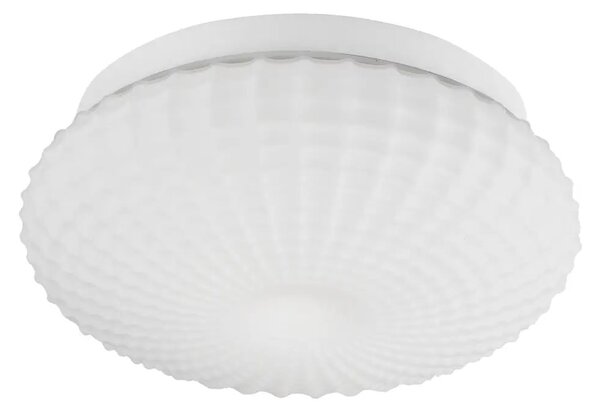 Dizajnové stropné svietidlo Clam 30 biele – Biela
