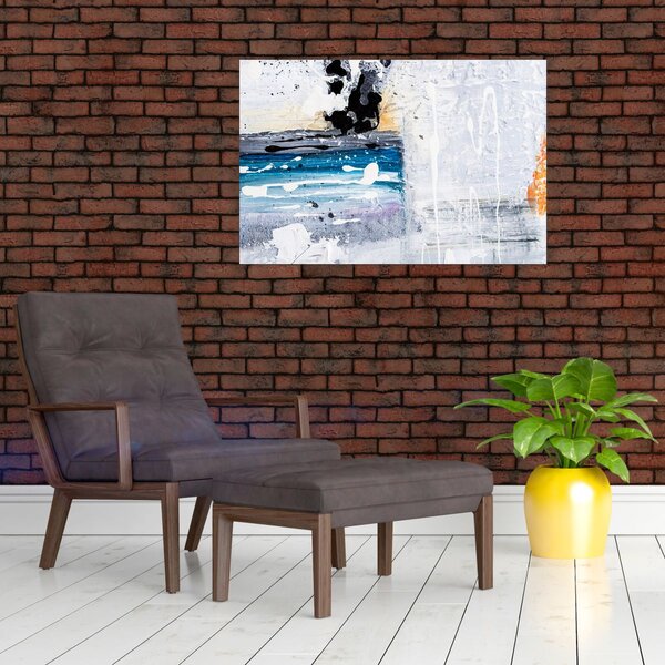 Obraz - Abstraktné ťahy (90x60 cm)