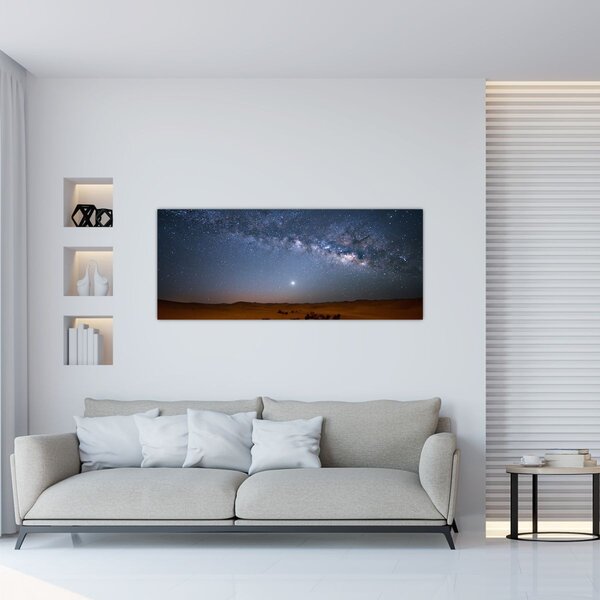 Obraz - Noc v púšti (120x50 cm)