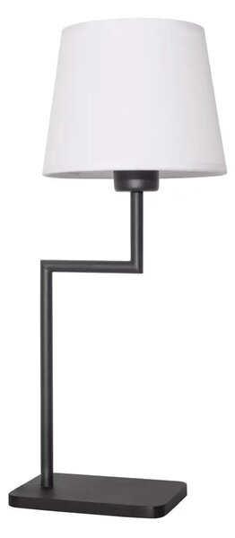 Dizajnová stolová lampa Flex – Matná čierna