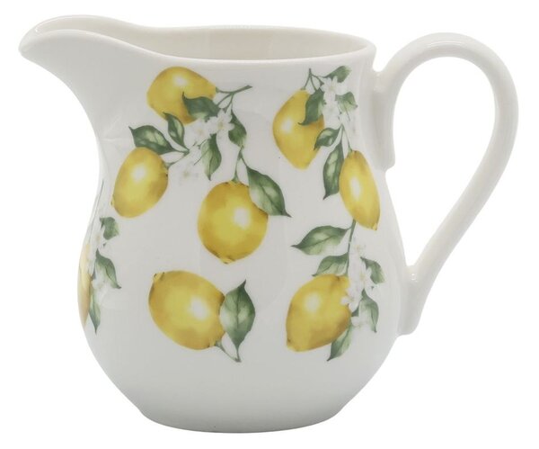 Porcelánová misa s citrónmi Maison Limone Blossom - Ø 24*7 cm / 1400 ml - Chic Antique
