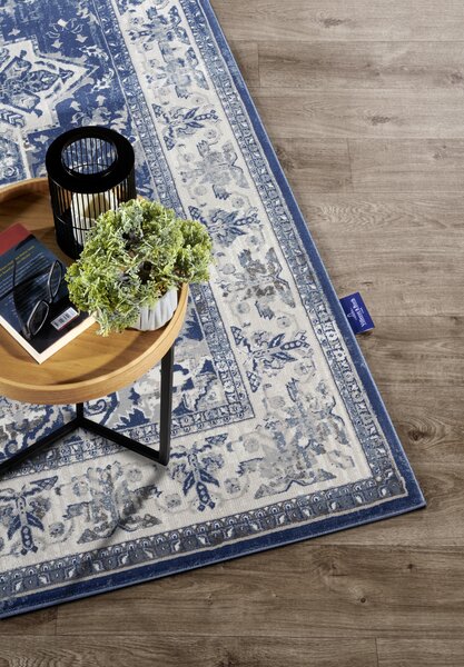 Villeroy & Boch Kusový koberec 106123 Blue, Cream, 120x170, modrá, obývacia izba
