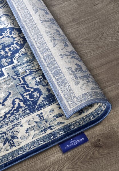 Villeroy & Boch Kusový koberec 106123 Blue, Cream, 120x170, modrá, obývacia izba