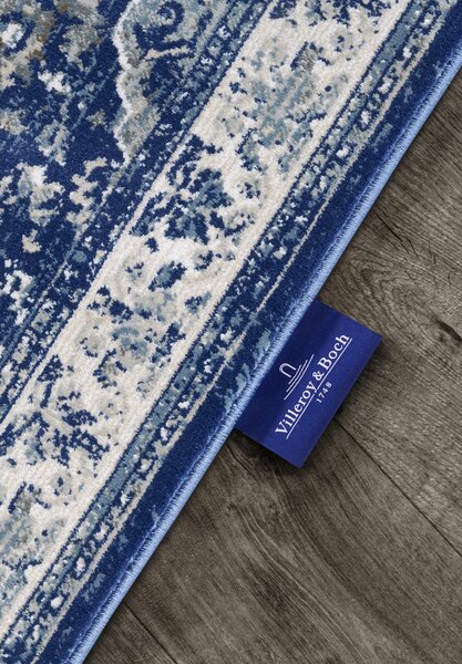 Villeroy & Boch , Behúň 106123 Blue, Cream, 80x240, modrá, obývacia izba