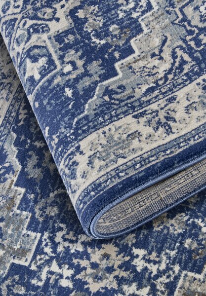 Villeroy & Boch , Behúň 106123 Blue, Cream, 80x240, modrá, obývacia izba