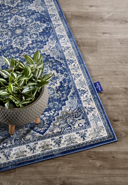 Villeroy & Boch , Behúň 106123 Blue, Cream, 80x240, modrá, obývacia izba