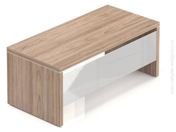 Manažérsky stôl SOLID, 180cm, bez zásuviek (Manažérsky stôl SOLID, 180cm, do manžerskej kancelárie, šírka 85cm)
