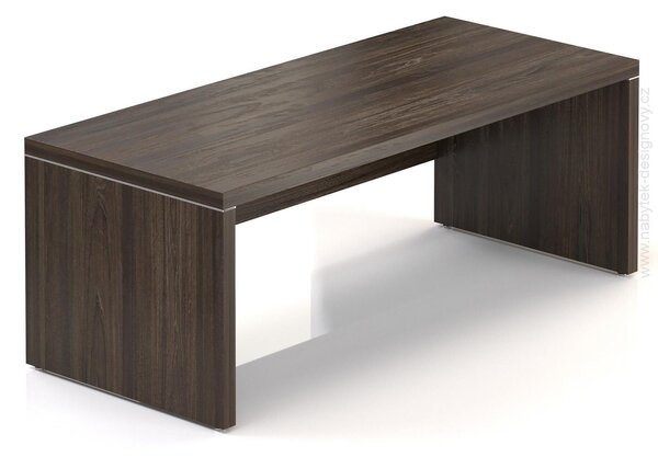 Manažérsky stôl SOLID, 200cm, bez zásuviek (Manažérsky stôl SOLID, 200cm, do manžerskej kancelárie, šírka 85cm)