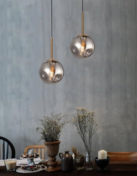 LED luster Spada 15 chróm – Zlatá