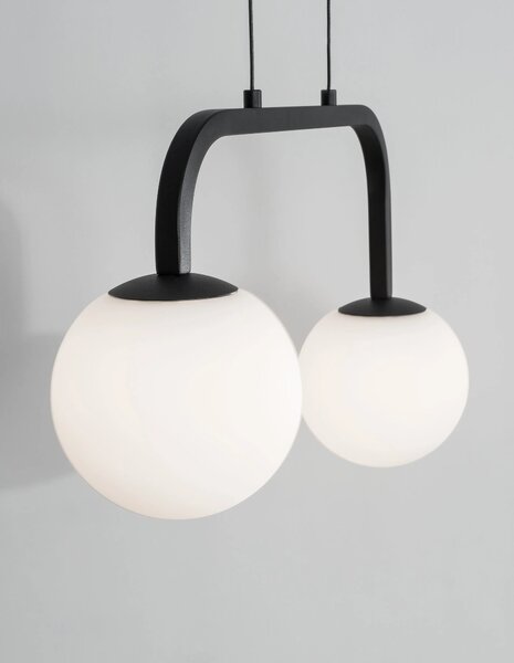 Retro luster Joline 35 čierne – Čierna